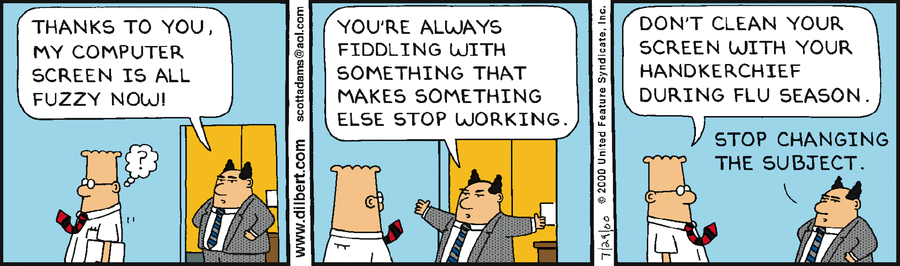 Dilbert Cartoon